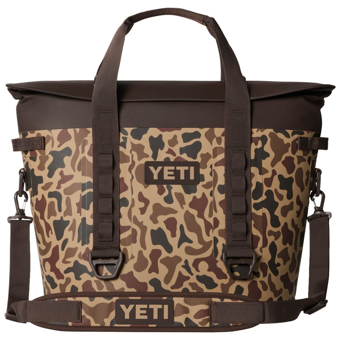 YETI Hopper M30 2.0 Tote Soft Cooler Wetlands Camo Image 01