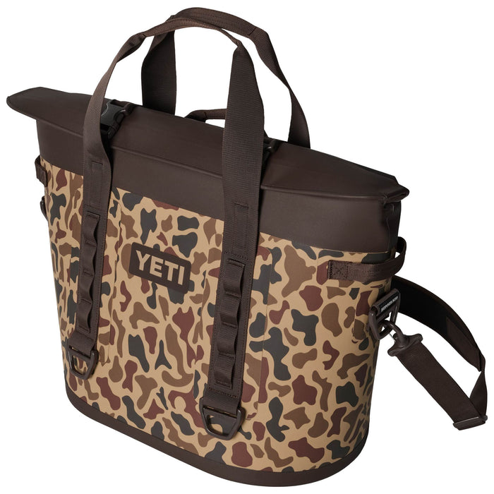 YETI Hopper M30 2.0 Tote Soft Cooler Wetlands Camo Image 04