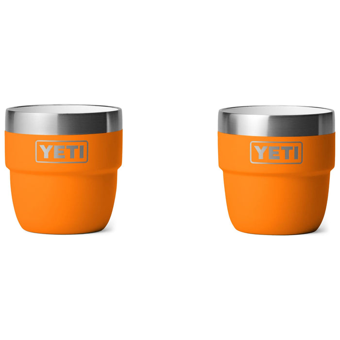 YETI Rambler 4 oz Espresso Cup 2 Pack King Crab Orange Image 01