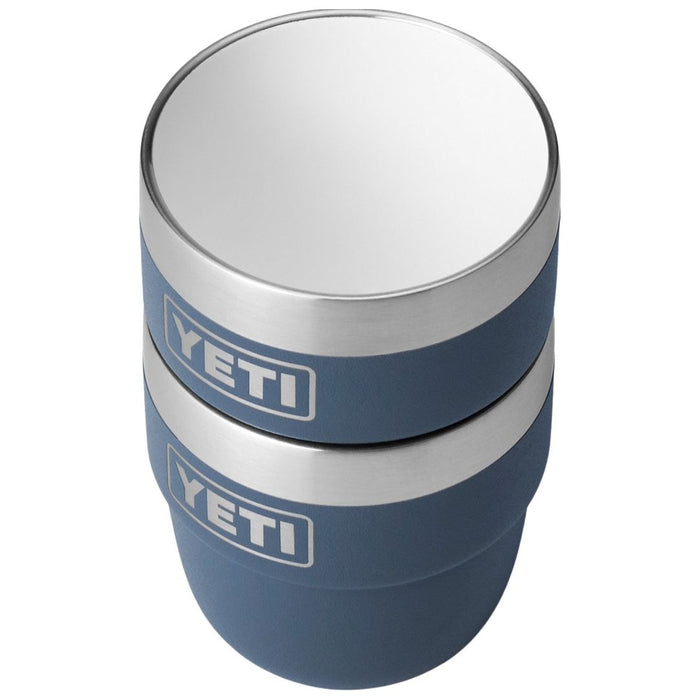 YETI Rambler 4 oz Stackable Cup 2 Pack Navy - Image 04