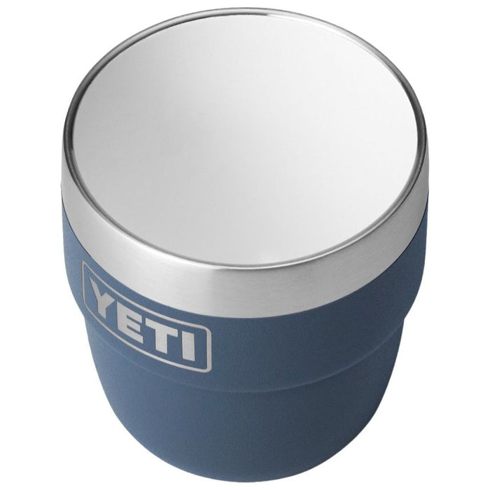 YETI Rambler 4 oz Stackable Cup 2 Pack Navy - Image 07