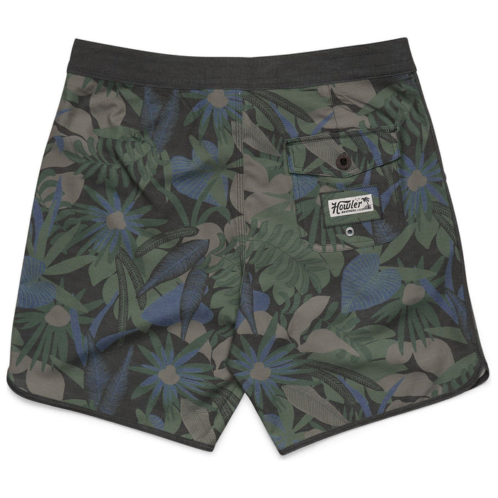 Howler Brothers Bruja Boardshorts Tropical Dimension : Antique Black Image 02