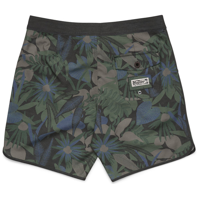 Howler Brothers Bruja Boardshorts Tropical Dimension : Antique Black Image 02