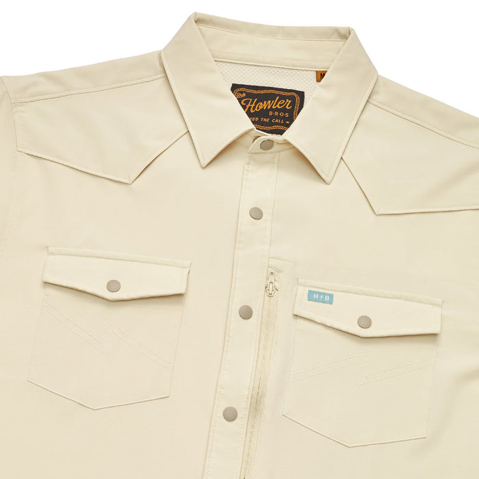 Howler Brothers Emerger Tech Shortsleeve Parchment Image 02