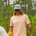 Howler Brothers Feedstore Unstructured Snapback Hat Osprey Prey : Stone / Blue Image 05