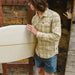 Howler Brothers H Bar B Tech Longsleeve Isley Plaid : Hemp Image 07