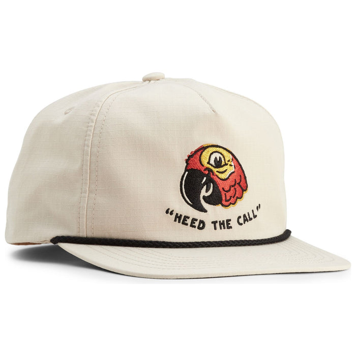 Howler Brothers Unstructured Snapback Hat Chatty Bird : Stone Image 01