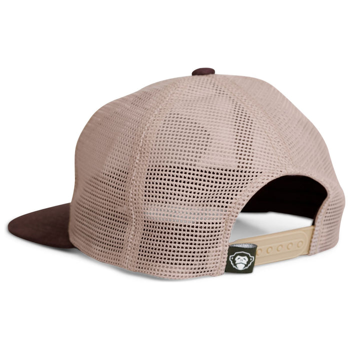Howler Brothers Unstructured Snapback Hat Feedstore : Beige 'n Brown Image 02
