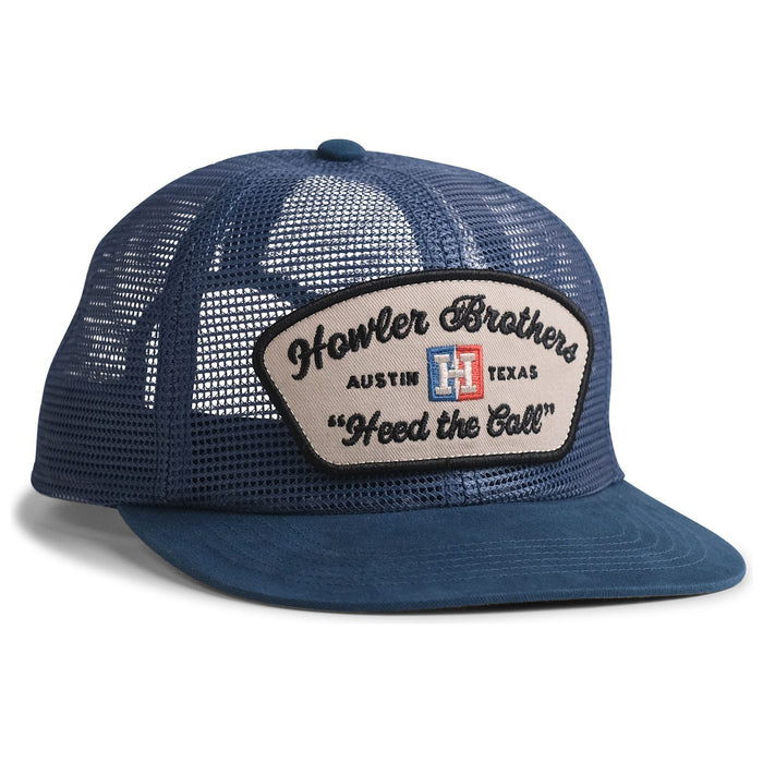 Howler Brothers Unstructured Snapback Hat Feedstore : Capital Blue Image 01