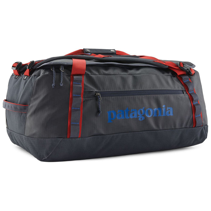 Patagonia Black Hole Duffel 55L Smolder Blue with Amanita Red Image 01