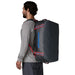 Patagonia Black Hole Duffel 55L Smolder Blue with Amanita Red Image 03