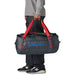 Patagonia Black Hole Duffel 55L Smolder Blue with Amanita Red Image 04