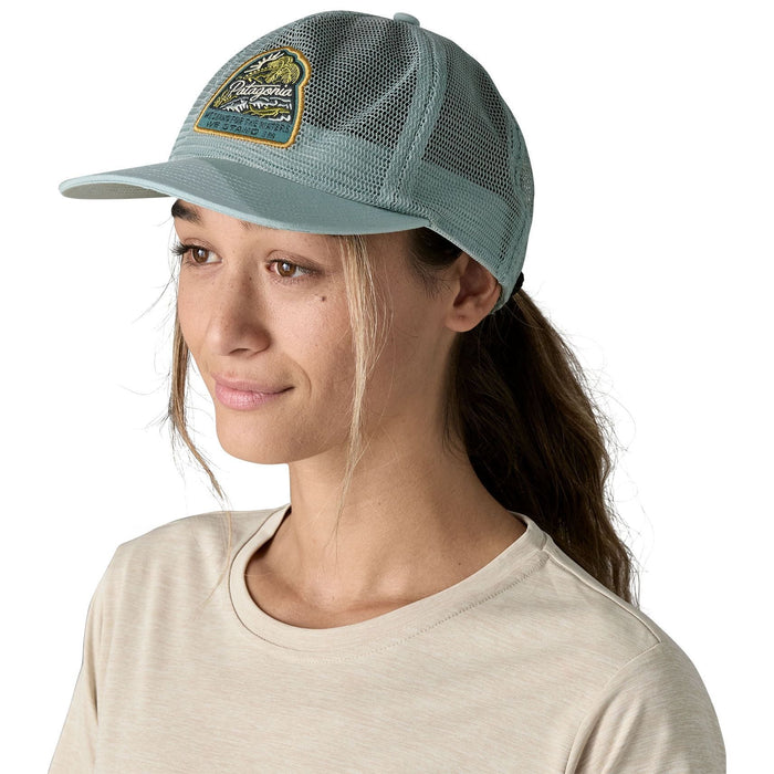 Patagonia Breezefarer Cap Bayou Badge: Thermal Blue Image 02