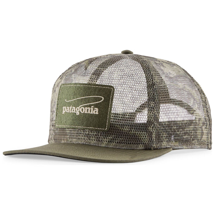 Patagonia Breezefarer Cap Casting Logo: Splashing Seas Wing Grey Image 01