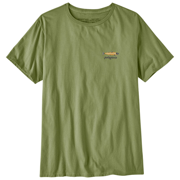 Patagonia Dive & Dine Organic T-Shirt Buckhorn Green Image 02