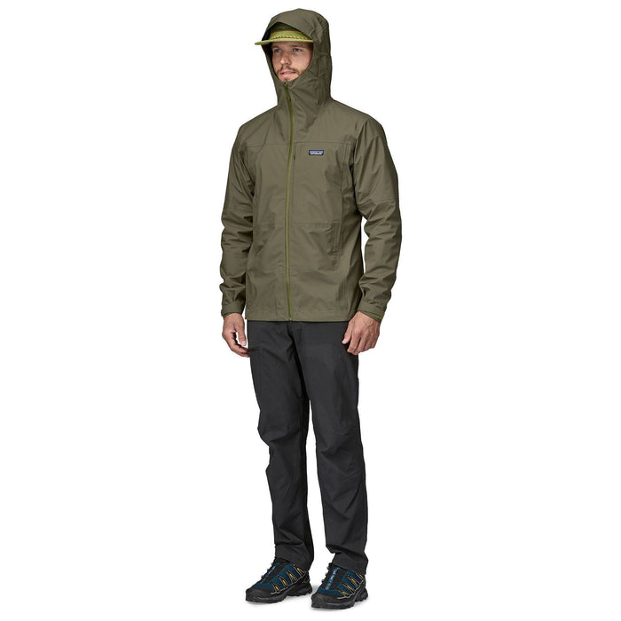 Patagonia Men's Boulder Fork Rain Jacket Basin Green Image 02