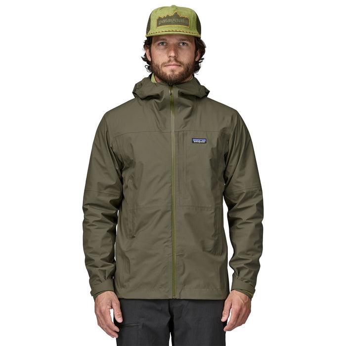 Patagonia Men's Boulder Fork Rain Jacket Basin Green Image 03