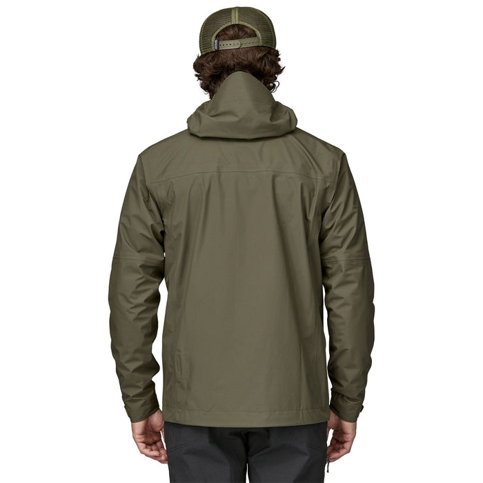 Patagonia Men's Boulder Fork Rain Jacket Basin Green Image 04