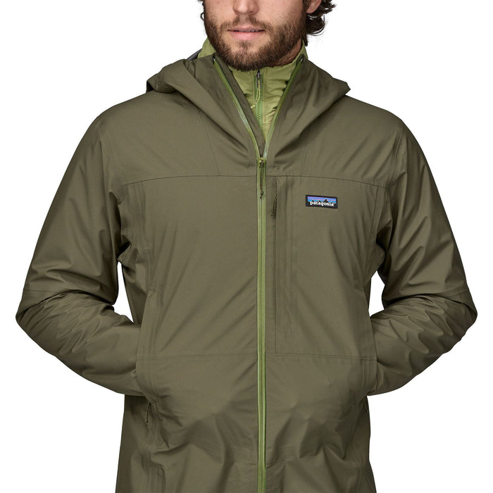 Patagonia Men's Boulder Fork Rain Jacket Basin Green Image 06