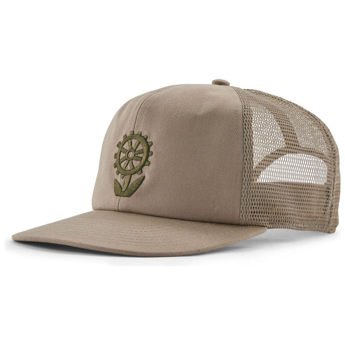 Patagonia Relaxed Trucker Hat Hike-A-Bike: Seabird Grey Image 01