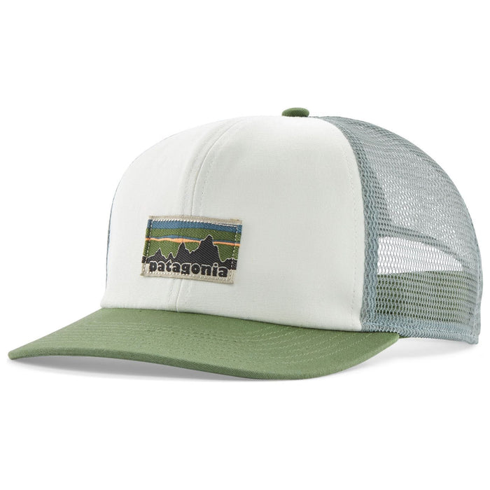 Patagonia Relaxed Trucker Hat OG Legacy Label: Birch White Image 01