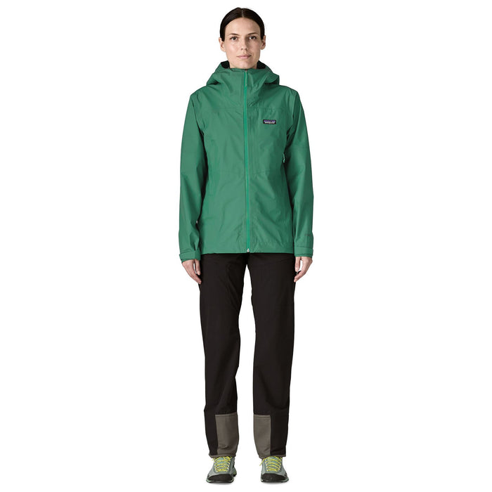 Patagonia Women's Boulder Fork Rain Jacket Gem Green
