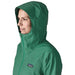 Patagonia Women's Boulder Fork Rain Jacket Gem Green