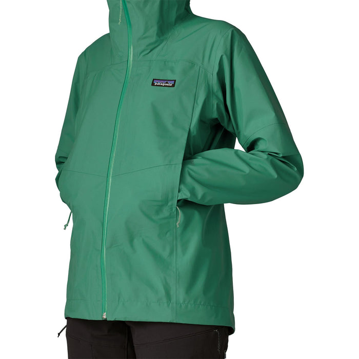 Patagonia Women's Boulder Fork Rain Jacket Gem Green