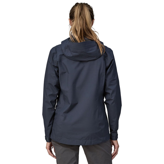 Patagonia Women's Boulder Fork Rain Jacket Smolder Blue