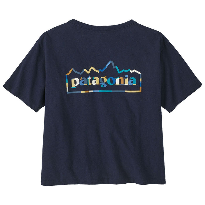 Patagonia Women's Unity Fitz Easy Cut Responsibili-Tee New Navy Image 01