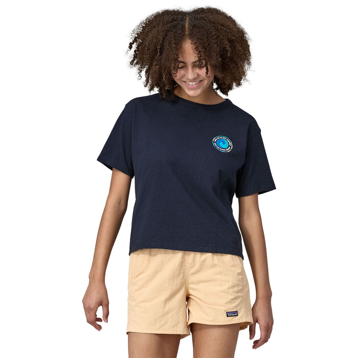 Patagonia Women's Unity Fitz Easy Cut Responsibili-Tee New Navy Image 03