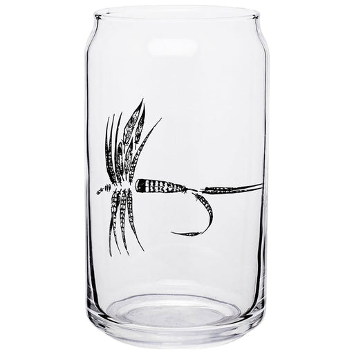 Rep Your Water Feather Dry Fly Beer Can Glass Image 01