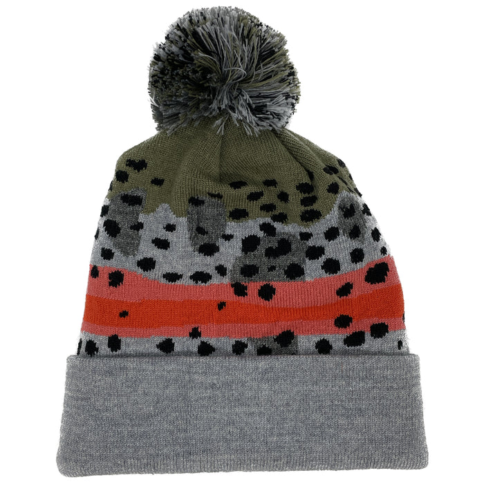 Rep Your Water Rainbow Trout Skin 2.0 Knit Hat Image 01