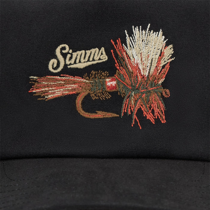 Simms Double Haul Cap Black Royal Wulff Image 03