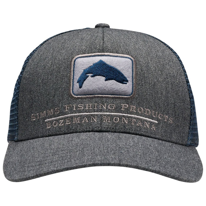 Simms Double Haul Icon Trucker Tahitian Pearl Heather Image 02