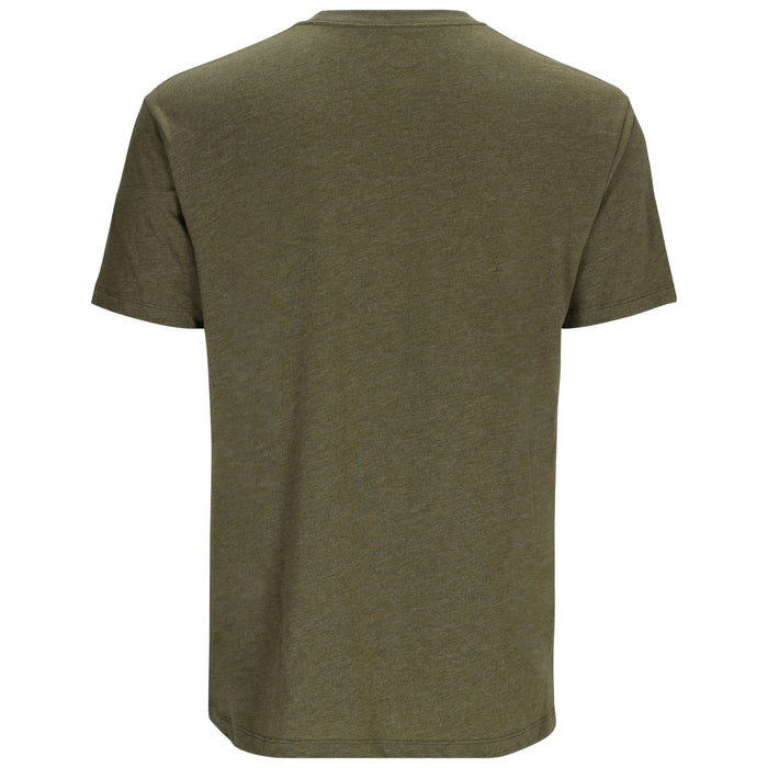 Simms Fly Patch T-Shirt Military Heather Image 02