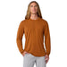 Simms Men's Glades Crew Stonefly Heather Image 02