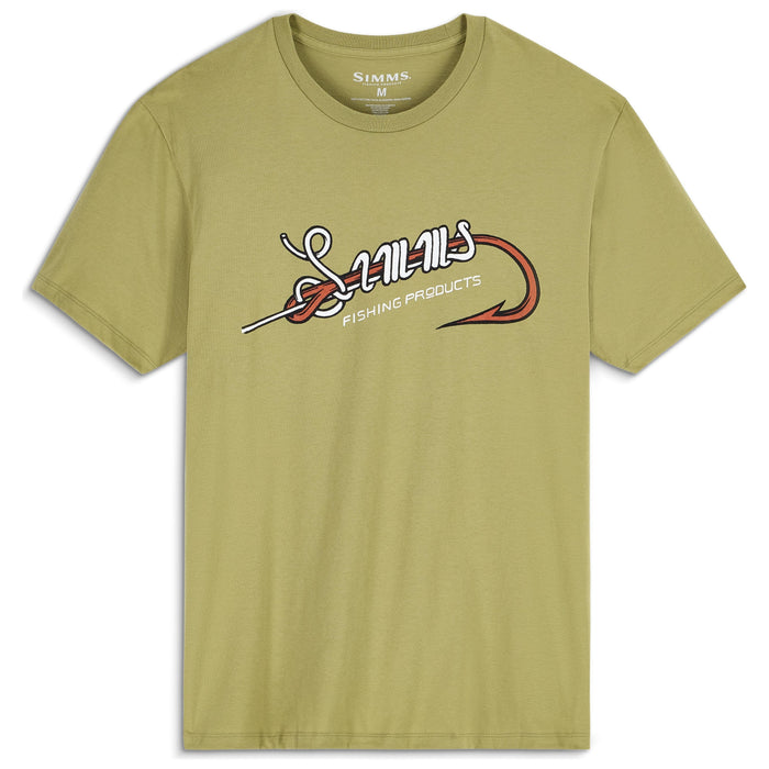 Simms Men's Hook & Loop T-Shirt Tent Green Image 01