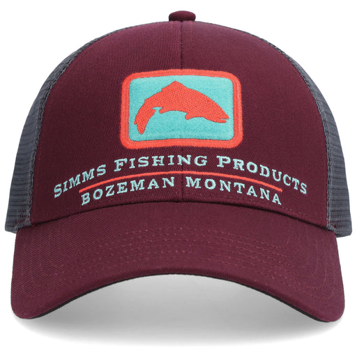 Simms Small Fit Single Haul Trucker Mulberry Image 01