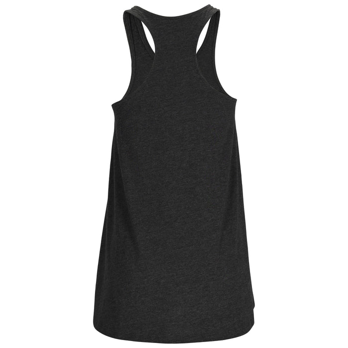Simms Women's Trout Outline Tank Charcoal Heather Image 02