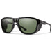 Smith Embark Sunglasses Black ChromaPop Polarized Gray Green