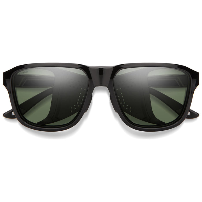 Smith Embark Sunglasses Black ChromaPop Polarized Gray Green