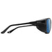 Smith Embark Sunglasses Matte Black ChromaPop Polarized Blue Mirror