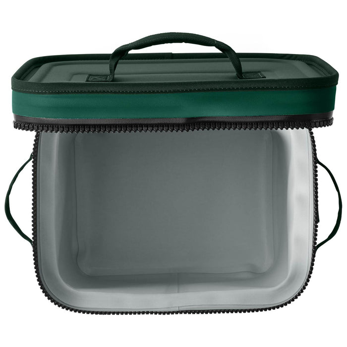 YETI Hopper Flip 12 Soft Cooler Black Forest Green Image 07