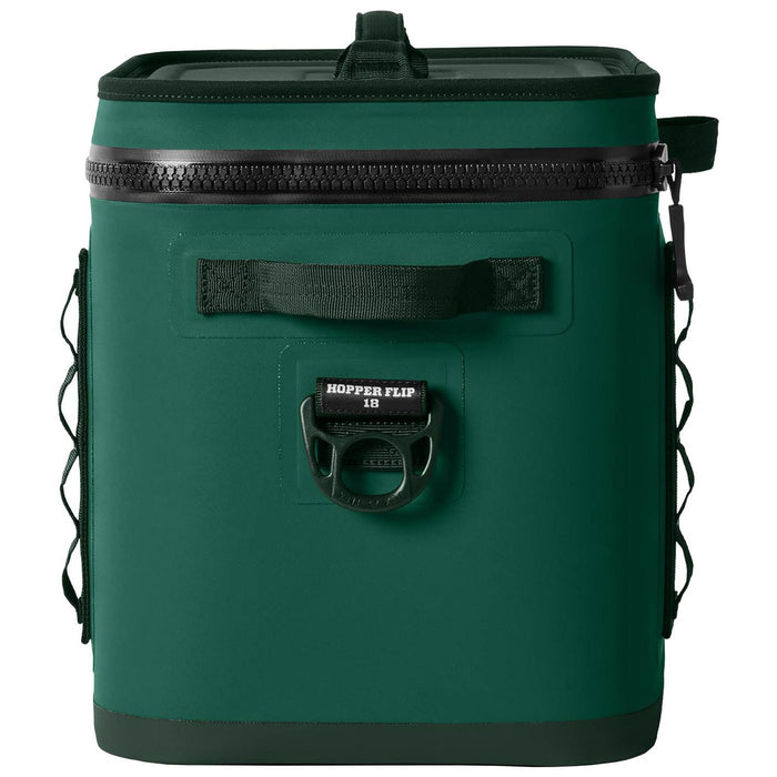 YETI Hopper Flip 18 Soft Cooler Black Forest Green Image 02