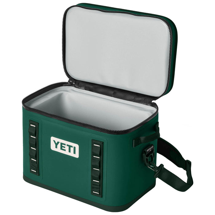 YETI Hopper Flip 18 Soft Cooler Black Forest Green Image 03