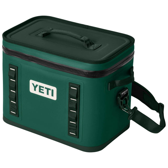 YETI Hopper Flip 18 Soft Cooler Black Forest Green Image 04
