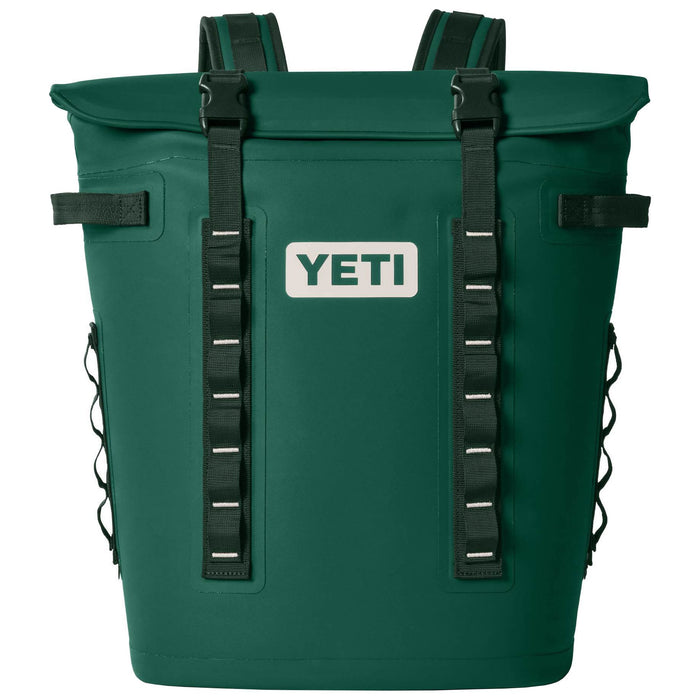 YETI Hopper M20 Backpack Soft Cooler Black Forest Green Image 01