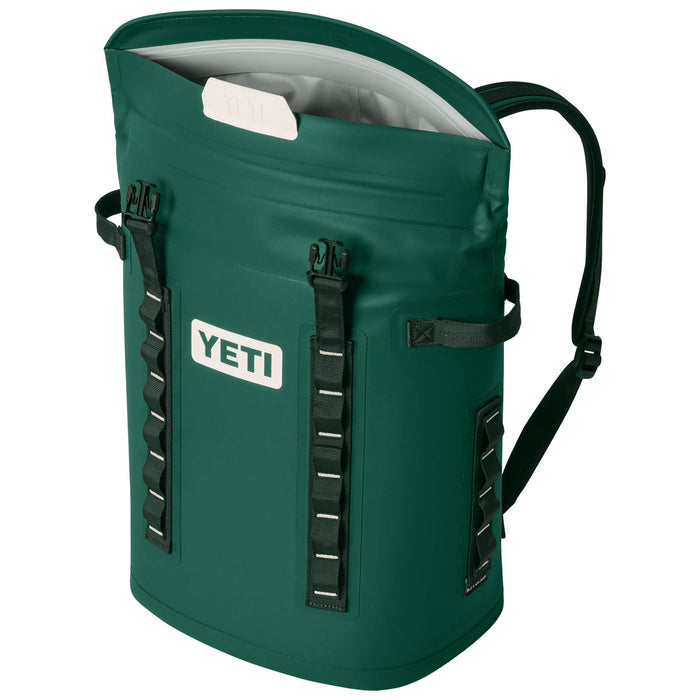 YETI Hopper M20 Backpack Soft Cooler Black Forest Green Image 03