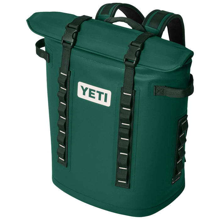 YETI Hopper M20 Backpack Soft Cooler Black Forest Green Image 04